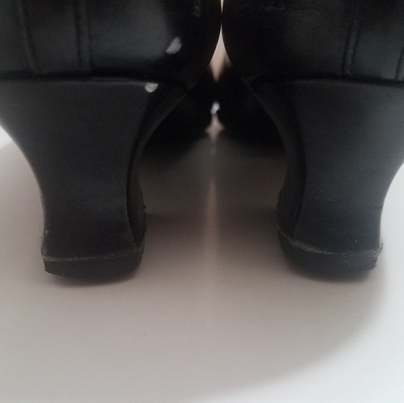 Vintage Stuart Weitzman for Roz and Sherm Victorian Black Leather Boots Size 8.5 - Picture 11 of 13